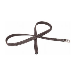 Étrivière Luxe fine T de T Havane foncé / blanc Marron Étrivière Luxe fine T de T Havane foncé / blanc Marron