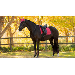 Tapis LeMieux Loire Classic Dressage Square Cranberry Rose