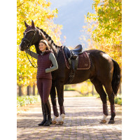Tapis LeMieux Loire Classic Dressage Square Damson Violet Tapis LeMieux Loire Classic Dressage Square Damson Violet