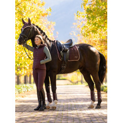 Tapis LeMieux Loire Classic Dressage Square Damson Violet Tapis LeMieux Loire Classic Dressage Square Damson Violet