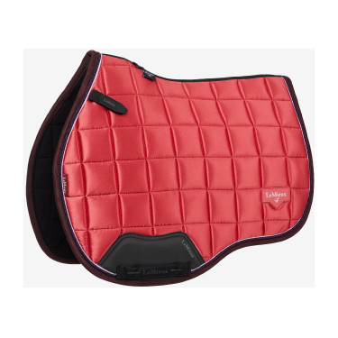 Tapis de selle mixte LeMieux Loire Classic GP Square Cranberry Rose