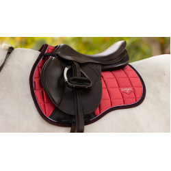 Tapis de selle mixte LeMieux Loire Classic GP Square Cranberry Rose