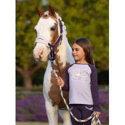 Licol mouton Vogue Mini LeMieux avec longe Juniper Violet