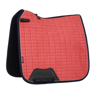 Tapis LeMieux Suede Dressage Square Cranberry Rose