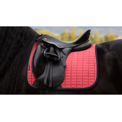 Tapis LeMieux Suede Dressage Square Cranberry Rose Tapis LeMieux Suede Dressage Square Cranberry Rose