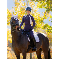 Tapis LeMieux Suede Dressage Square Lilac Violet