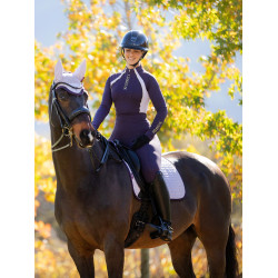 Tapis LeMieux Suede Dressage Square Lilac Violet Tapis LeMieux Suede Dressage Square Lilac Violet