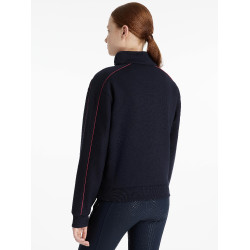 Pull LeMieux à fermeture éclair Quart Kate Young Rider Marine / cranberry Bleu marine Pull LeMieux à fermeture éclair Quart Kate Young Rider Marine / cranberry Bleu marine