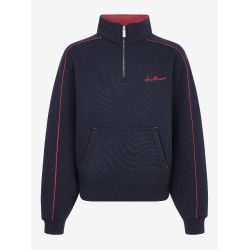 Pull LeMieux à fermeture éclair Quart Kate Young Rider Marine / cranberry Bleu marine Pull LeMieux à fermeture éclair Quart Kate Young Rider Marine / cranberry Bleu marine