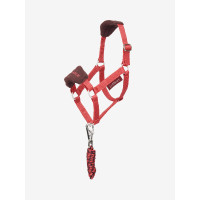 Licol et longe Vogue Hobby Horse LeMieux Cranberry