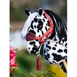 Licol et longe Vogue Hobby Horse LeMieux Cranberry Rose