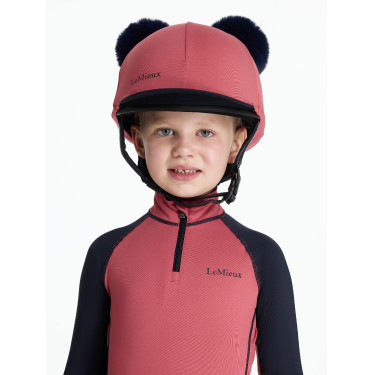 Toque double pompom Mini LeMieux Cranberry Rose Toque double pompom Mini LeMieux Cranberry Rose