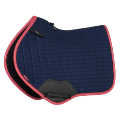 Tapis LeMieux Suede Close contact Square Marine / cranberry Bleu marine