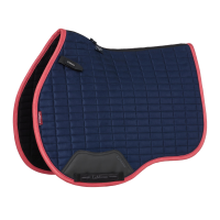 Tapis LeMieux Suede GP Square Marine / cranberry Bleu marine