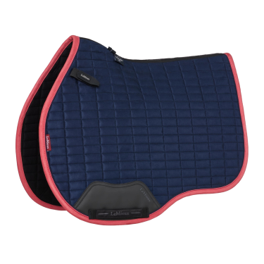 Tapis LeMieux Suede GP Square Marine / cranberry Bleu marine