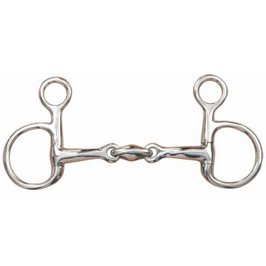Mors Baucher plein double brisure T de T Mors Baucher plein double brisure T de T