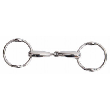 Mors releveur creux inox T de T Mors releveur creux inox T de T