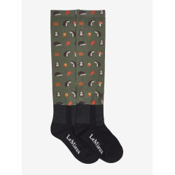 Chaussettes Harlow Mini LeMieux Froostie Poney imprimé Hérisson