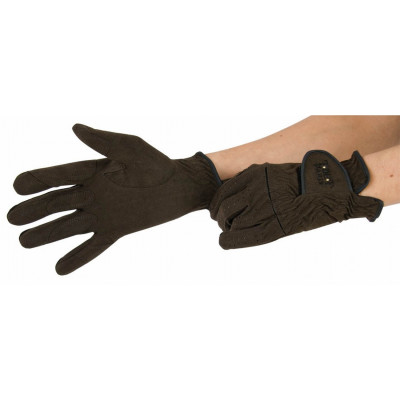 Gants perfection T de T Marron foncé