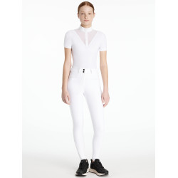 Pantalon LeMieux grip genoux Izzy Young Rider Blanc