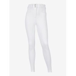 Pantalon LeMieux grip genoux Izzy Young Rider Blanc