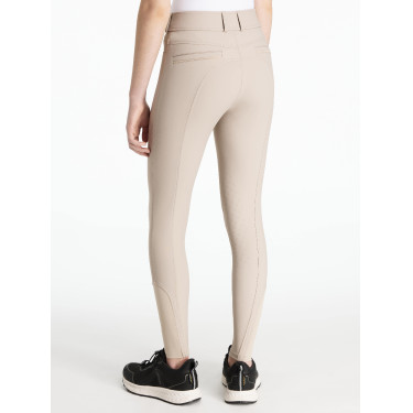 Pantalon LeMieux grip genoux Izzy Young Rider Almond Beige Pantalon LeMieux grip genoux Izzy Young Rider Almond Beige