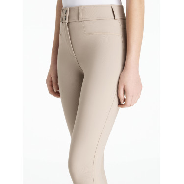 Pantalon LeMieux grip genoux Izzy Young Rider Almond Beige Pantalon LeMieux grip genoux Izzy Young Rider Almond Beige