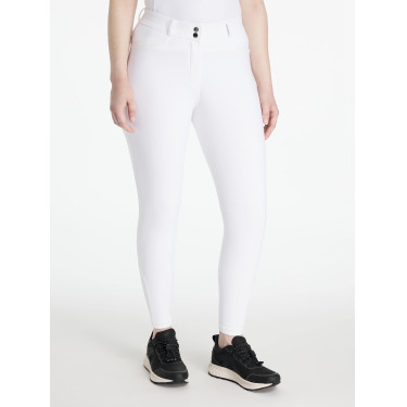 Pantalon LeMieux Isabelle full grip femme Blanc Pantalon LeMieux Isabelle full grip femme Blanc
