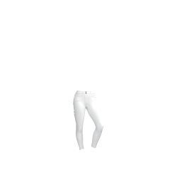 Pantalon LeMieux Isabelle full grip femme Blanc