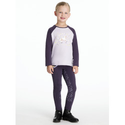 T-shirt manches longues Mini LeMieux Jamie Lilac Violet