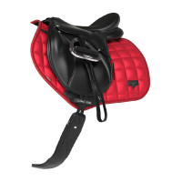 Tapis de selle LeMieux Loire Close Contact Square CSO Benetton Bleu