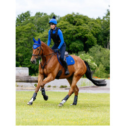 Tapis de selle LeMieux Loire Close Contact Square CSO Bleu benetton