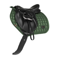 Tapis de selle LeMieux Loire Close Contact Square CSO Vert hunter Tapis de selle LeMieux Loire Close Contact Square CSO Vert hunter