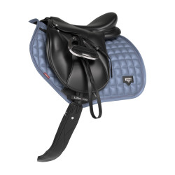 Tapis de selle LeMieux Loire Close Contact Square CSO Bleu ice
