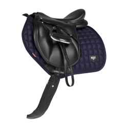 Tapis de selle LeMieux Loire Close Contact Square CSO Bleu marine