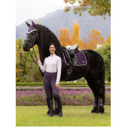 Tapis de selle LeMieux Loire Dressage Square Juniper Violet