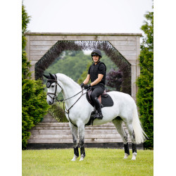 Tapis LeMieux competition close contact square - coton Noir