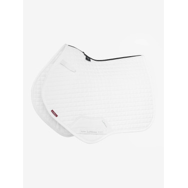 Tapis LeMieux competition close contact square - coton Blanc Tapis LeMieux competition close contact square - coton Blanc