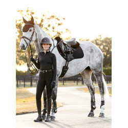 Tapis LeMieux Reflective Suede Close Contact Square Noir