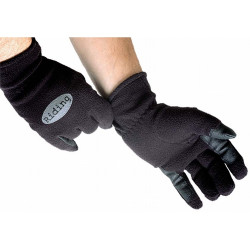 Gants polaire riding T de T Noir Gants polaire riding T de T Noir