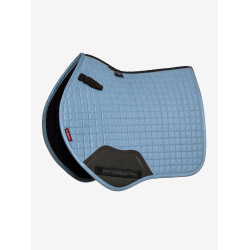 Tapis LeMieux Reflective Suede Close Contact Square Bleu ice