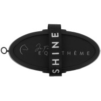 Brosse douce Equithème Je t'aime Noir Brosse douce Equithème Je t'aime Noir