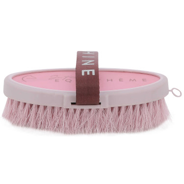 Brosse douce Equithème Je t'aime Rose