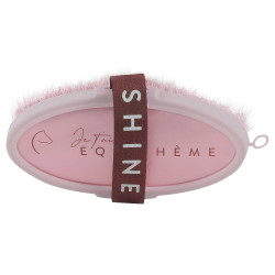 Brosse douce Equithème Je t'aime Rose