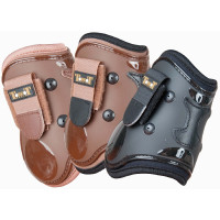 Protèges boulet coque et cuir T de T Noir / marron