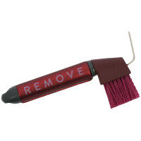 Cure-pieds Equithème Je t'aime Bordeaux Cure-pieds Equithème Je t'aime Bordeaux