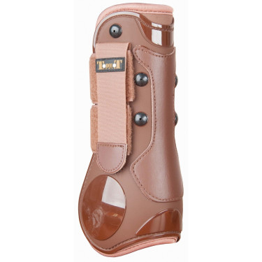 Guêtres coque et cuir T de T Guêtres coque et cuir T de T