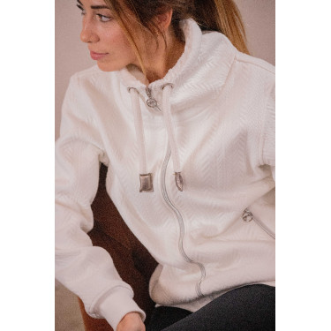 Sweat-shirt Pénélope Laponia Ecru Beige Sweat-shirt Pénélope Laponia Ecru Beige