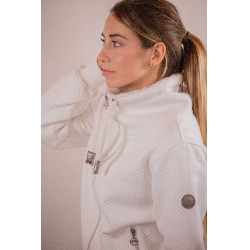 Sweat-shirt Pénélope Laponia Ecru Beige