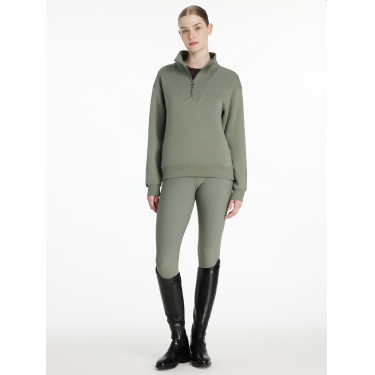 Pull LeMieux col quart zippé Keira femme Pull LeMieux col quart zippé Keira femme